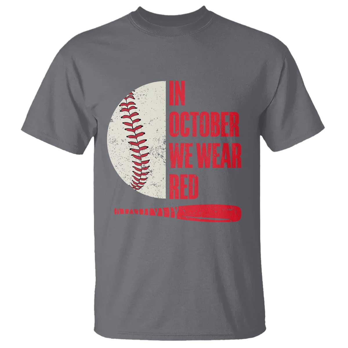 Red October Phillies T Shirt Retro Philadelphia Baseball Fan - Wonder Print Shop