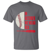 Red October Phillies T Shirt Retro Philadelphia Baseball Fan - Wonder Print Shop