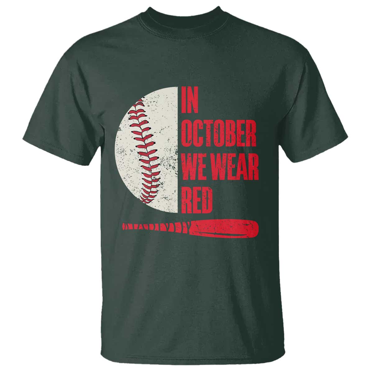 Red October Phillies T Shirt Retro Philadelphia Baseball Fan - Wonder Print Shop