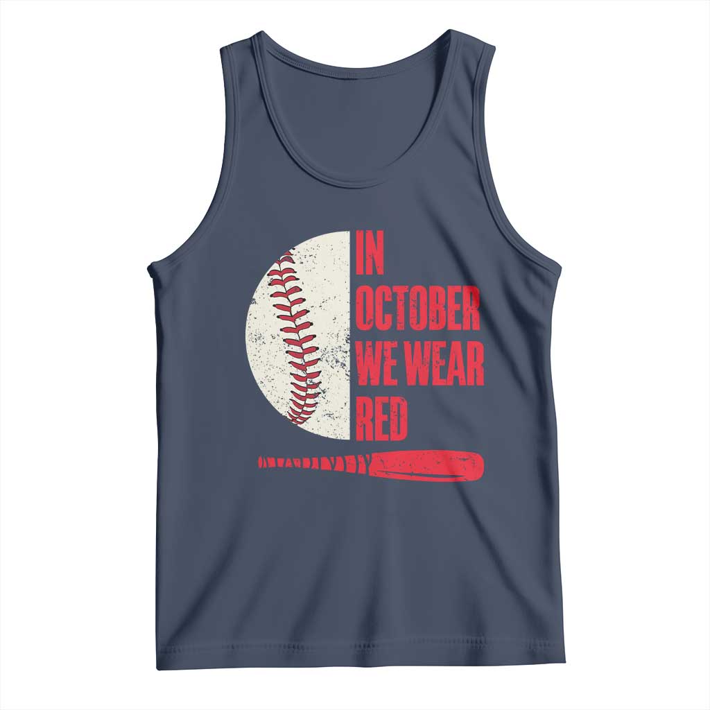 Red October Phillies Tank Top Retro Philadelphia Baseball Fan - Wonder Print Shop