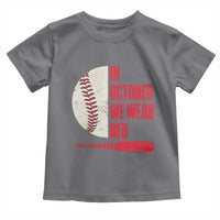 Red October Phillies Toddler T Shirt Retro Philadelphia Baseball Fan - Wonder Print Shop
