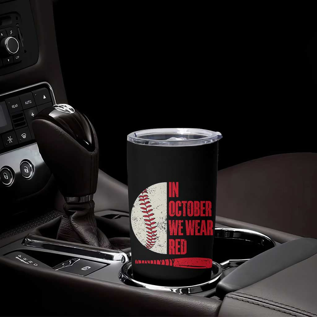 Red October Phillies Tumbler Cup Retro Philadelphia Baseball Fan - Wonder Print Shop