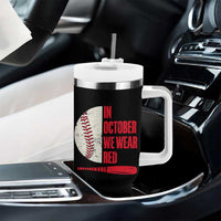 Red October Phillies Tumbler With Handle Retro Philadelphia Baseball Fan - Wonder Print Shop