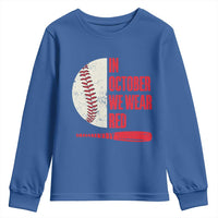 Red October Phillies Youth Sweatshirt Retro Philadelphia Baseball Fan - Wonder Print Shop