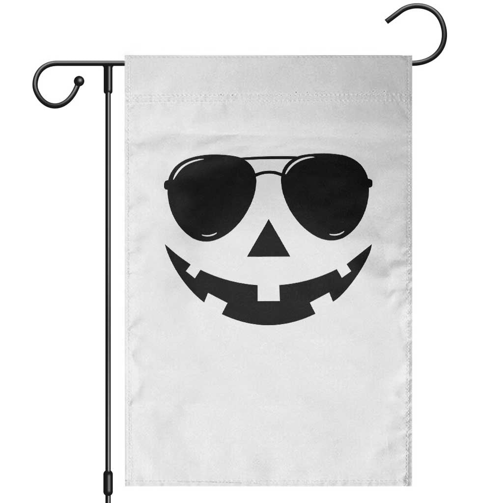 Pumpkin Face Garden Flag Vintage Jack o Lantern Jackolantern Spooky Season Halloween - Wonder Print Shop