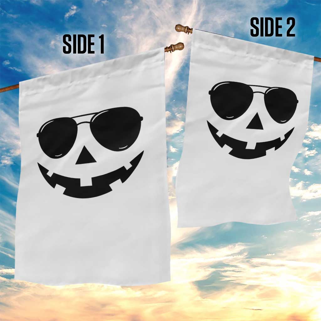 Pumpkin Face Garden Flag Vintage Jack o Lantern Jackolantern Spooky Season Halloween - Wonder Print Shop
