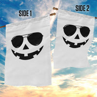 Pumpkin Face Garden Flag Vintage Jack o Lantern Jackolantern Spooky Season Halloween - Wonder Print Shop