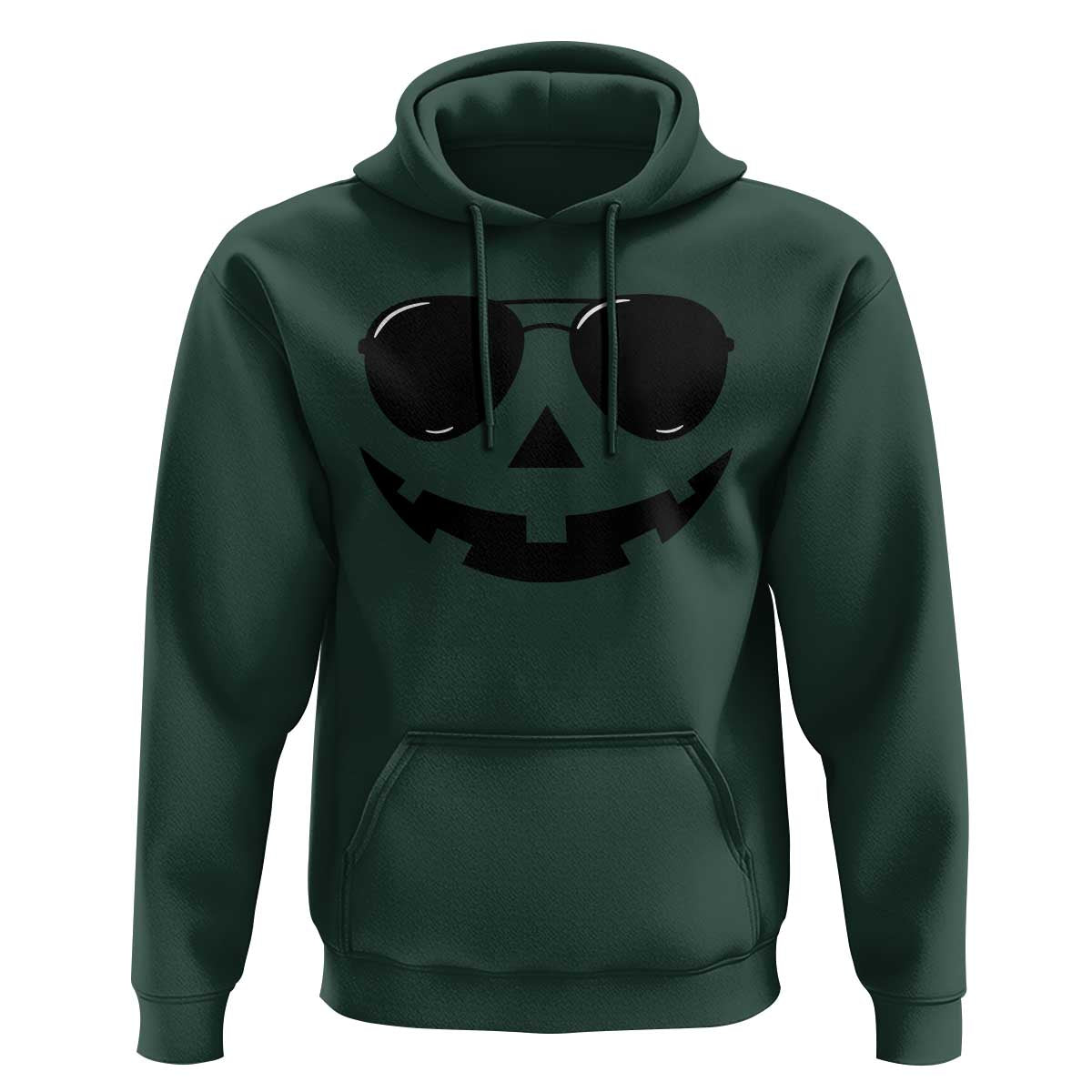 Pumpkin Face Hoodie Vintage Jack o Lantern Jackolantern Spooky Season Halloween - Wonder Print Shop