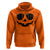 Pumpkin Face Hoodie Vintage Jack o Lantern Jackolantern Spooky Season Halloween - Wonder Print Shop