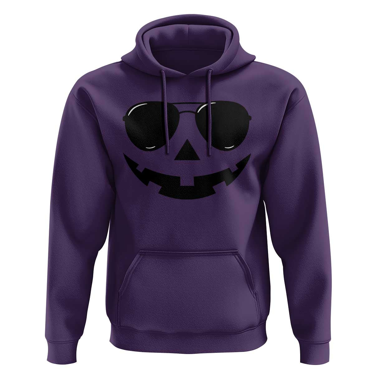 Pumpkin Face Hoodie Vintage Jack o Lantern Jackolantern Spooky Season Halloween - Wonder Print Shop