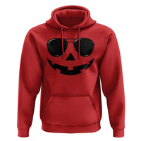 Pumpkin Face Hoodie Vintage Jack o Lantern Jackolantern Spooky Season Halloween - Wonder Print Shop