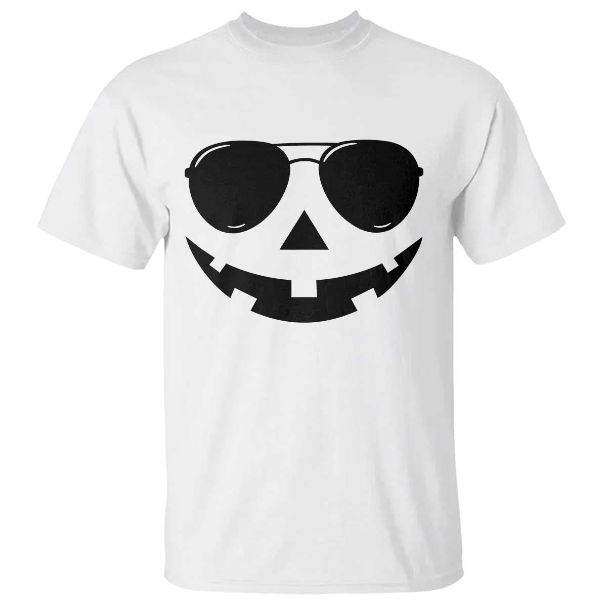 Pumpkin Face T Shirt Vintage Jack o Lantern Jackolantern Spooky Season Halloween - Wonder Print Shop