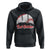 Vintage Red October Hoodie Philadelphia Skyline Retro Philly Cityscape - Wonder Print Shop