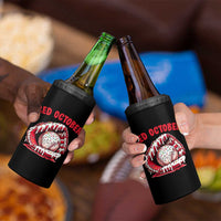 Red October 4 in 1 Can Cooler Tumbler Baseball Drip Ice Cream Sprinkles Baseball Glove - Wonder Print Shop