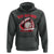 Red October Hoodie Baseball Drip Ice Cream Sprinkles Baseball Glove - Wonder Print Shop