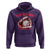 Red October Hoodie Baseball Drip Ice Cream Sprinkles Baseball Glove - Wonder Print Shop
