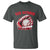 Red October T Shirt Baseball Drip Ice Cream Sprinkles Baseball Glove - Wonder Print Shop