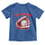 Red October Toddler T Shirt Baseball Drip Ice Cream Sprinkles Baseball Glove - Wonder Print Shop