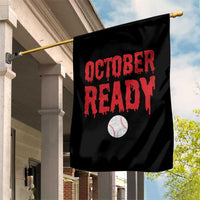 October Ready Garden Flag Philadelphia Playoff Baseball Gift Halloween Costume - Wonder Print Shop