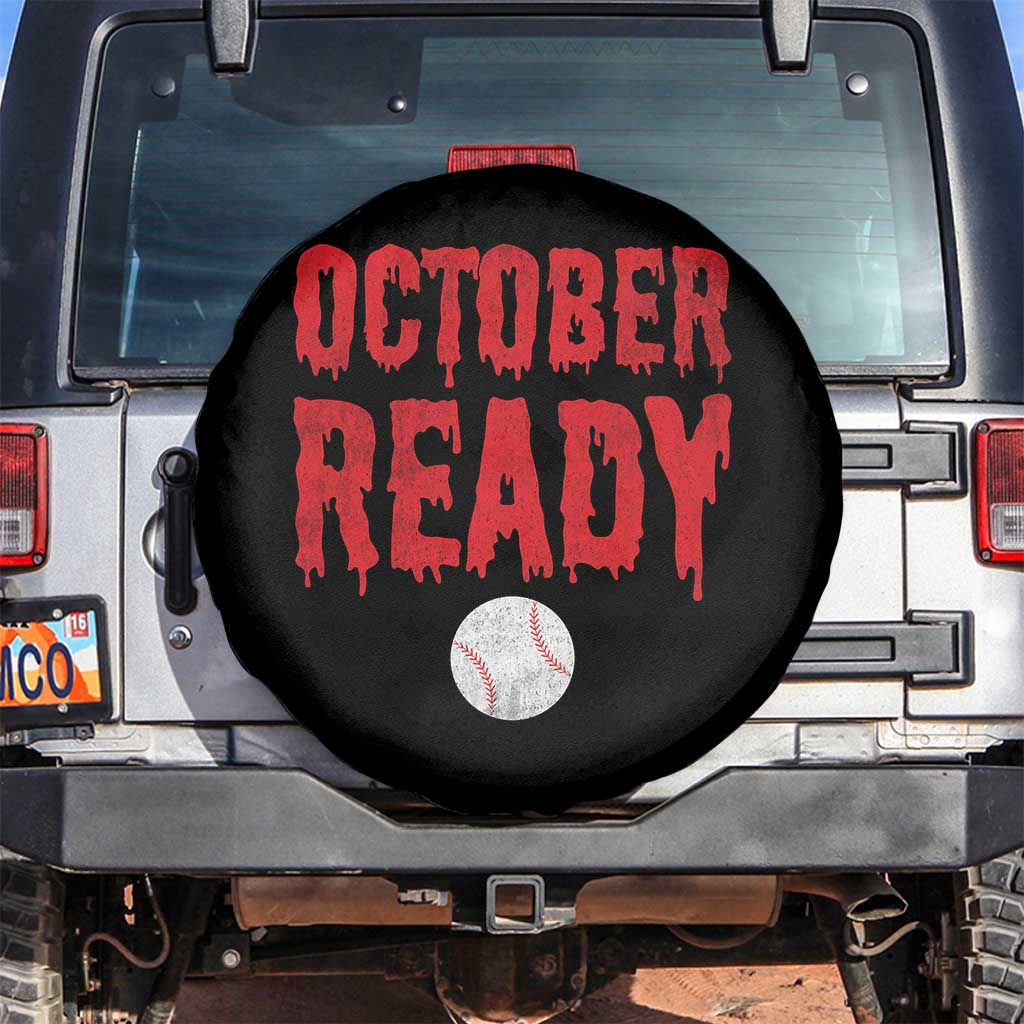 October Ready Spare Tire Cover Philadelphia Playoff Baseball Gift Halloween Costume - Wonder Print Shop