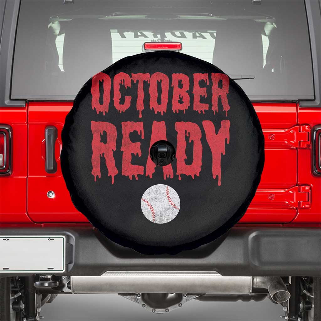 October Ready Spare Tire Cover Philadelphia Playoff Baseball Gift Halloween Costume - Wonder Print Shop