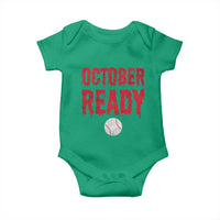 October Ready Baby Onesie Philadelphia Playoff Baseball Gift Halloween Costume - Wonder Print Shop