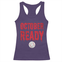 October Ready Racerback Tank Top Philadelphia Playoff Baseball Gift Halloween Costume - Wonder Print Shop