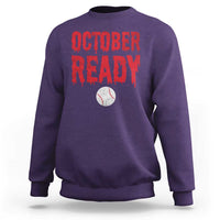 October Ready Sweatshirt Philadelphia Playoff Baseball Gift Halloween Costume - Wonder Print Shop