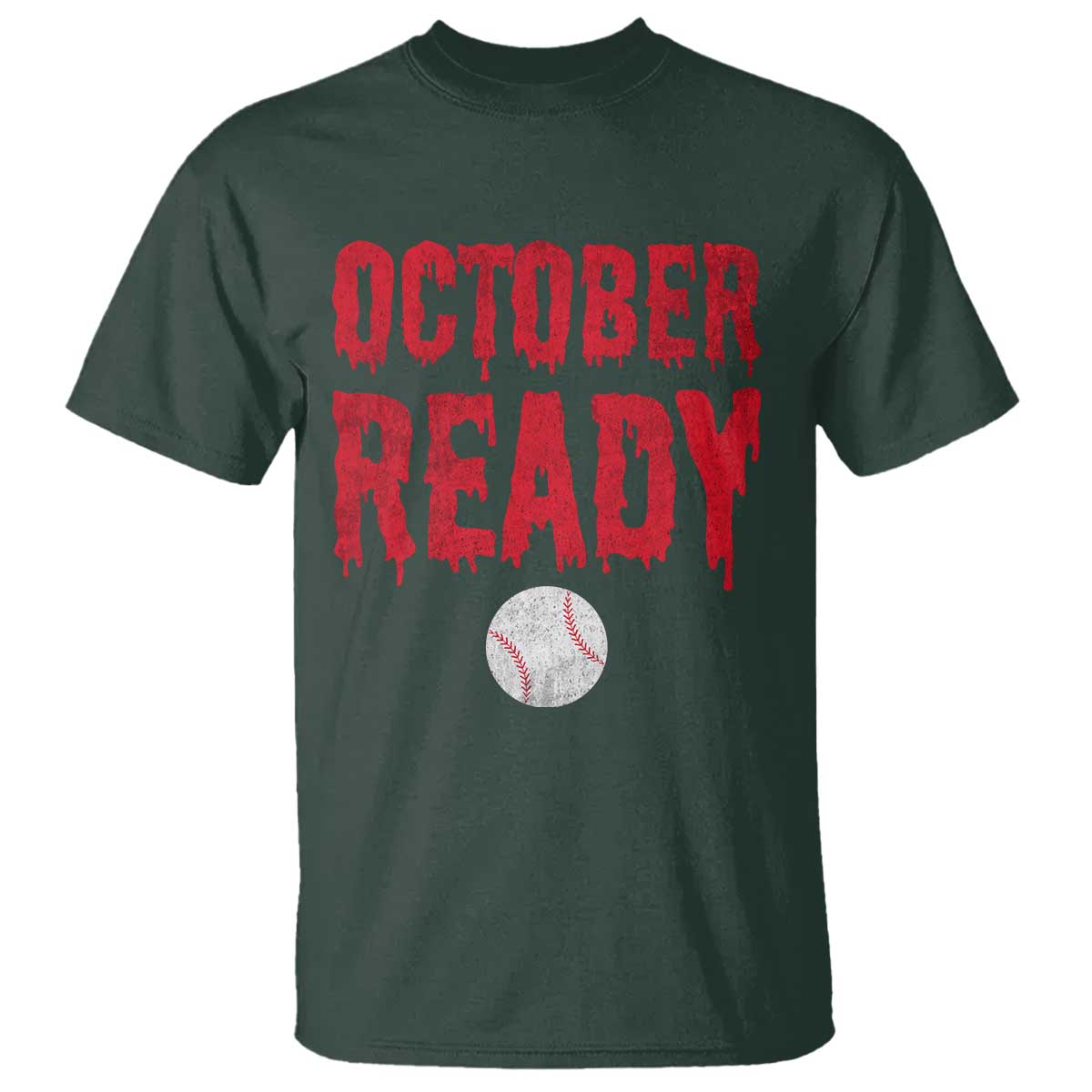 October Ready T Shirt Philadelphia Playoff Baseball Gift Halloween Costume - Wonder Print Shop