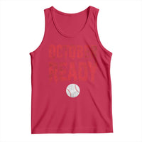 October Ready Tank Top Philadelphia Playoff Baseball Gift Halloween Costume - Wonder Print Shop