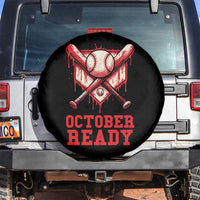 October Ready Spare Tire Cover Philadelphia Playoff Baseball Drip Graffiti - Wonder Print Shop