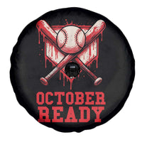 October Ready Spare Tire Cover Philadelphia Playoff Baseball Drip Graffiti - Wonder Print Shop