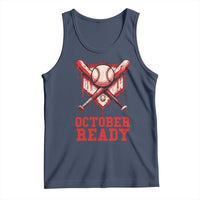 October Ready Tank Top Philadelphia Playoff Baseball Drip Graffiti - Wonder Print Shop