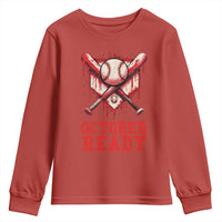 October Ready Youth Sweatshirt Philadelphia Playoff Baseball Drip Graffiti - Wonder Print Shop