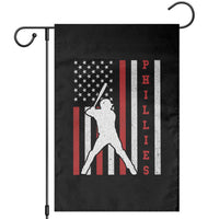 Phillies Baseball Garden Flag Cool Distressed Philadelphia Red October US Flag - Wonder Print Shop