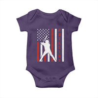 Phillies Baseball Baby Onesie Cool Distressed Philadelphia Red October US Flag - Wonder Print Shop
