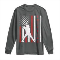 Phillies Baseball Long Sleeve Shirt Cool Distressed Philadelphia Red October US Flag - Wonder Print Shop