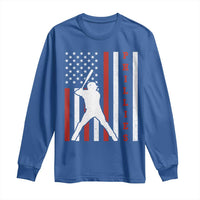 Phillies Baseball Long Sleeve Shirt Cool Distressed Philadelphia Red October US Flag - Wonder Print Shop