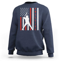 Phillies Baseball Sweatshirt Cool Distressed Philadelphia Red October US Flag - Wonder Print Shop