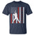 Phillies Baseball T Shirt Cool Distressed Philadelphia Red October US Flag - Wonder Print Shop