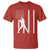 Phillies Baseball T Shirt Cool Distressed Philadelphia Red October US Flag - Wonder Print Shop