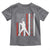 Phillies Baseball Toddler T Shirt Cool Distressed Philadelphia Red October US Flag - Wonder Print Shop
