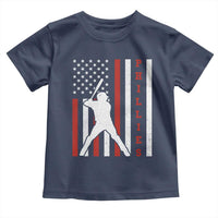 Phillies Baseball Toddler T Shirt Cool Distressed Philadelphia Red October US Flag - Wonder Print Shop