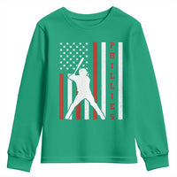 Phillies Baseball Youth Sweatshirt Cool Distressed Philadelphia Red October US Flag - Wonder Print Shop