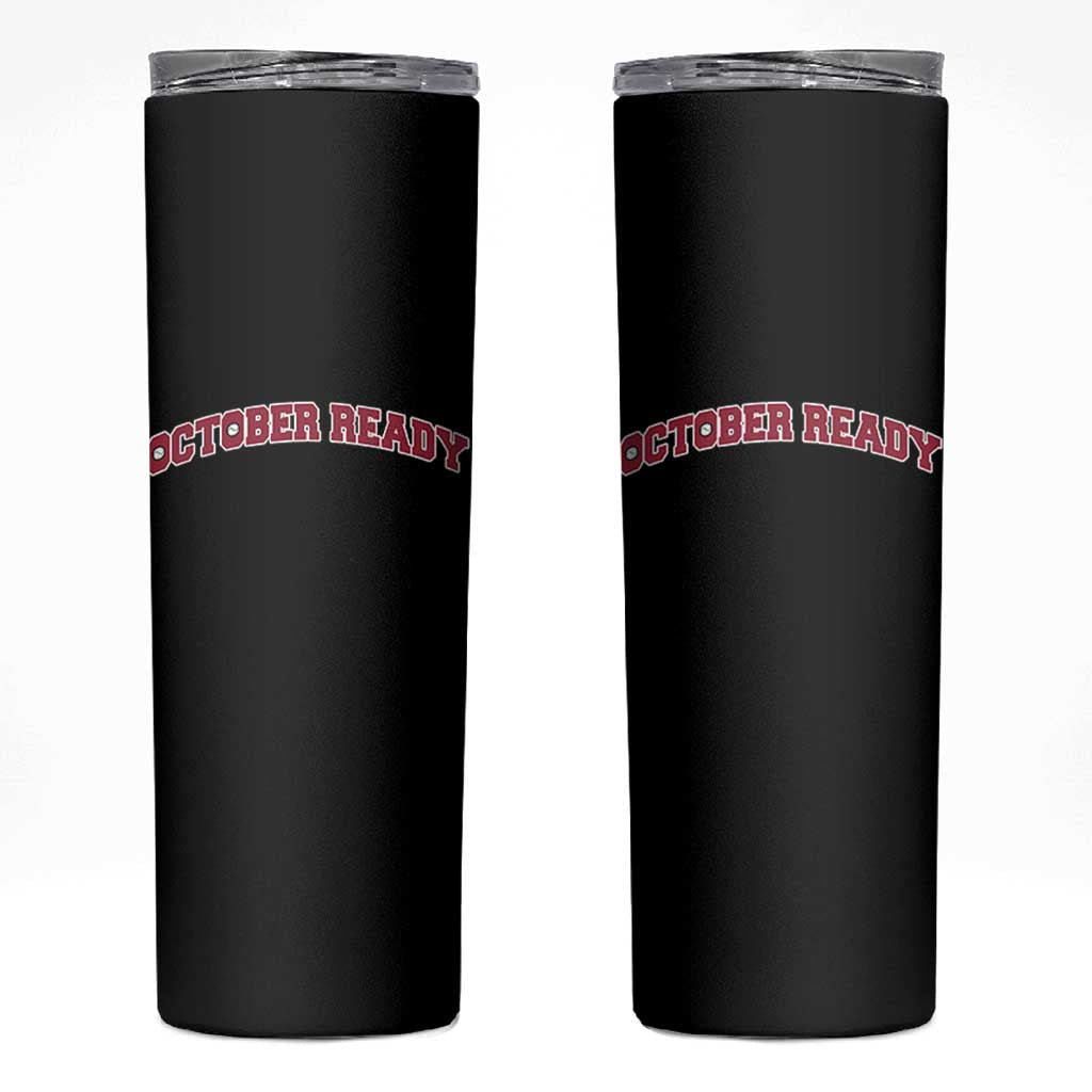 October Ready Skinny Tumbler Vintage Sports Philadelphia Playoff Baseball Fan - Wonder Print Shop