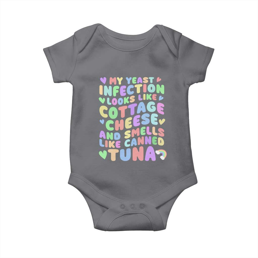 Inappropriate Adult Baby Onesie Funny My Yeast Infection Roulette Game - Wonder Print Shop