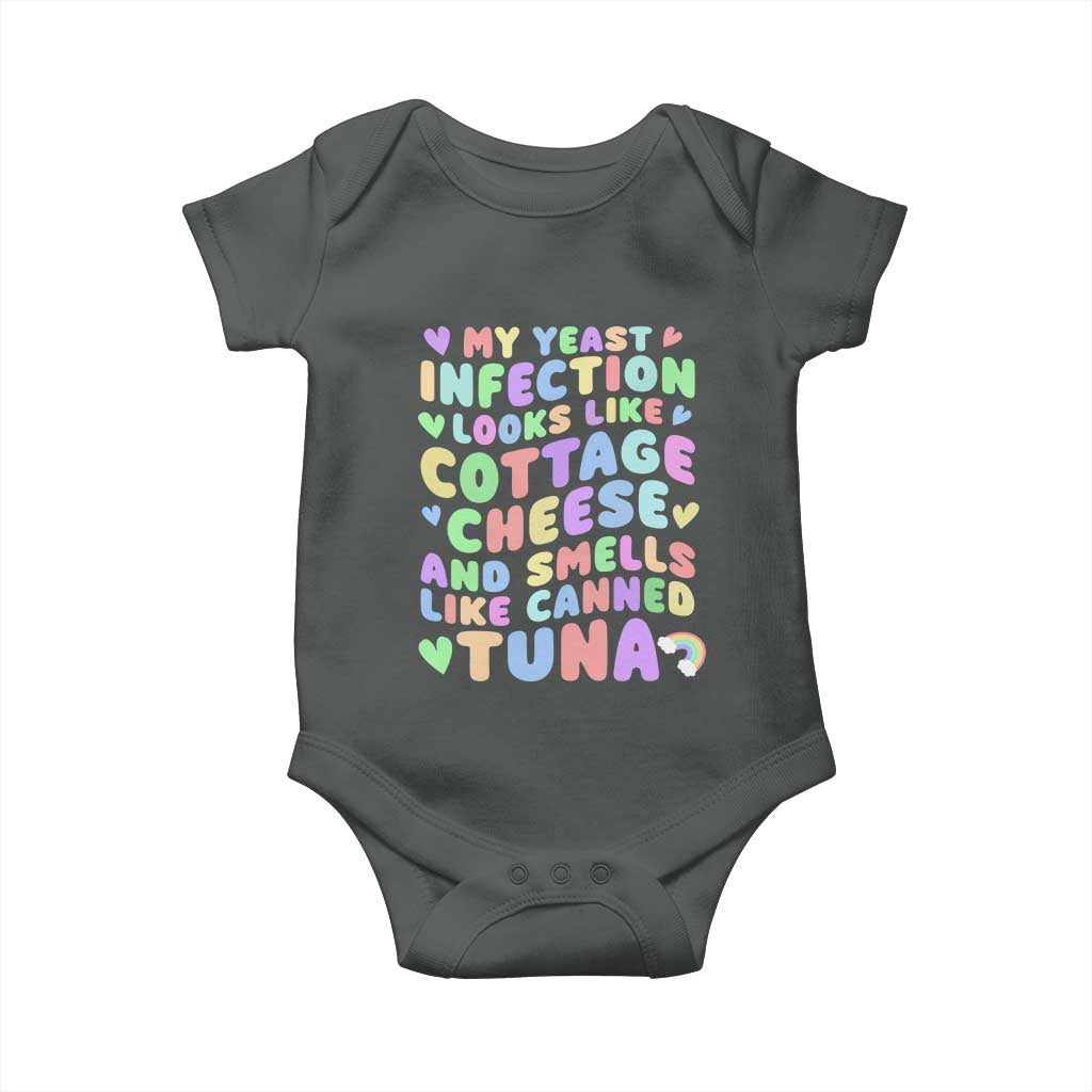 Inappropriate Adult Baby Onesie Funny My Yeast Infection Roulette Game - Wonder Print Shop