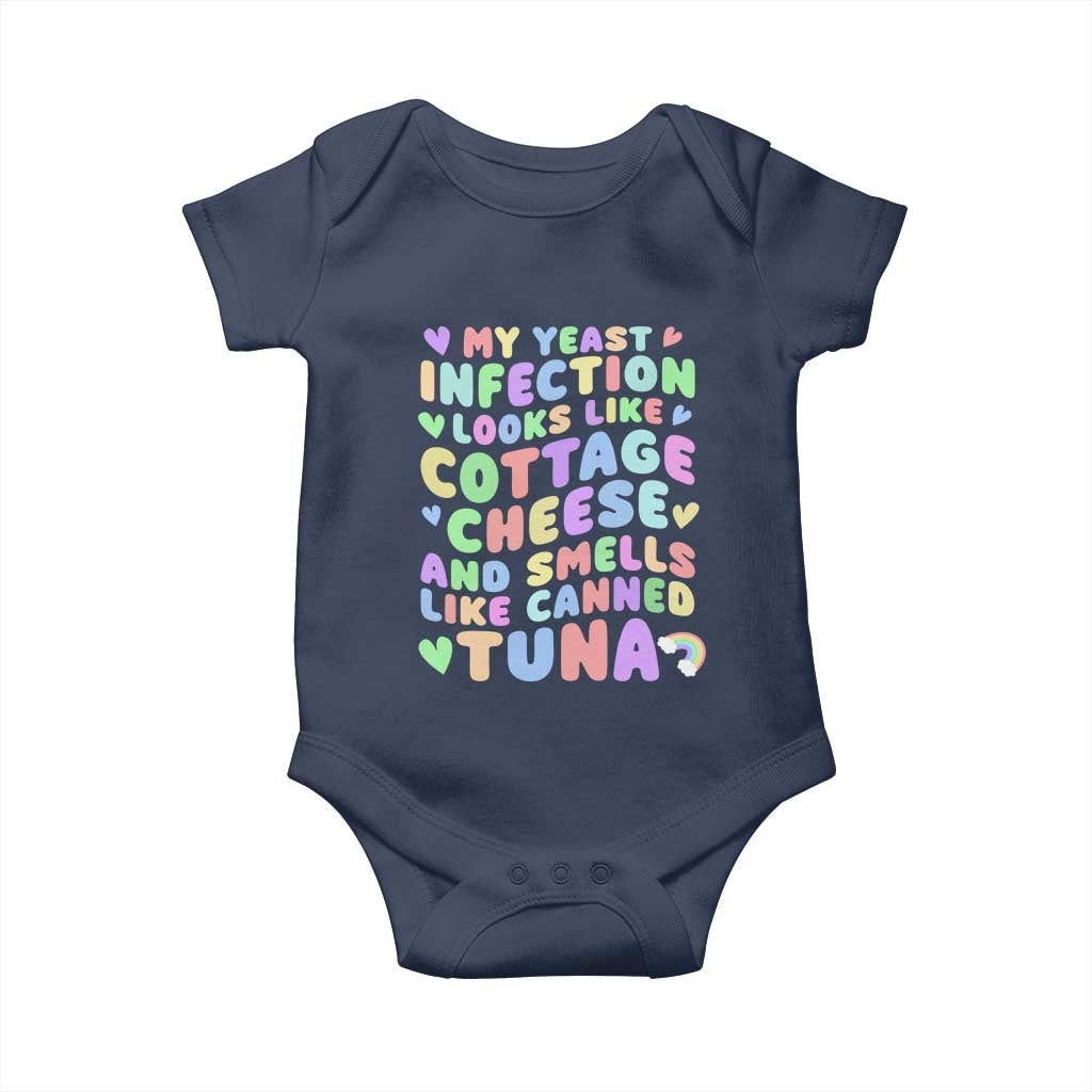 Inappropriate Adult Baby Onesie Funny My Yeast Infection Roulette Game - Wonder Print Shop