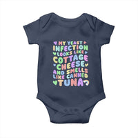 Inappropriate Adult Baby Onesie Funny My Yeast Infection Roulette Game - Wonder Print Shop
