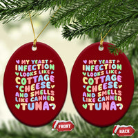 Inappropriate Adult Ceramic Ornament Funny My Yeast Infection Roulette Game - Wonder Print Shop